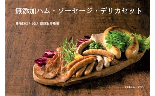 《無添加》ハム・ソーセージ・デリカセット　人気の12種詰合わせセット 【 肉 ハム ソーセージ 角煮 ハンバーグ 豚まん 詰め合わせ バーベキュー キャンプ Ark館ヶ森 】