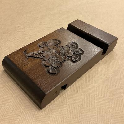 ふるさと納税 長野県 さくらのスマホスタンド