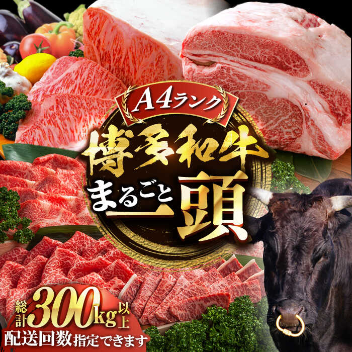 【ふるさと納税】【一頭丸ごとオーダー!】 博多和牛 一頭食べ尽くしセット《豊前市》【株式会社MEAT PLUS】[VBB082]