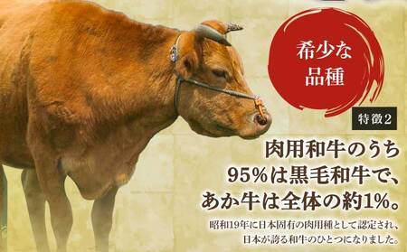 くまもと あか牛 カルビ 焼肉 450g GI認証