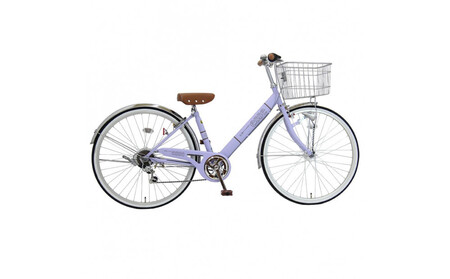 完成品でお届け! 子供用自転車 esse 24インチ シマノ6段変速 オートライト 子供 自転車 【マカロンラベンダー】 小学生   シンプル 低床フレーム 安全基準BAA適合車 エッセ 大阪府 堺市