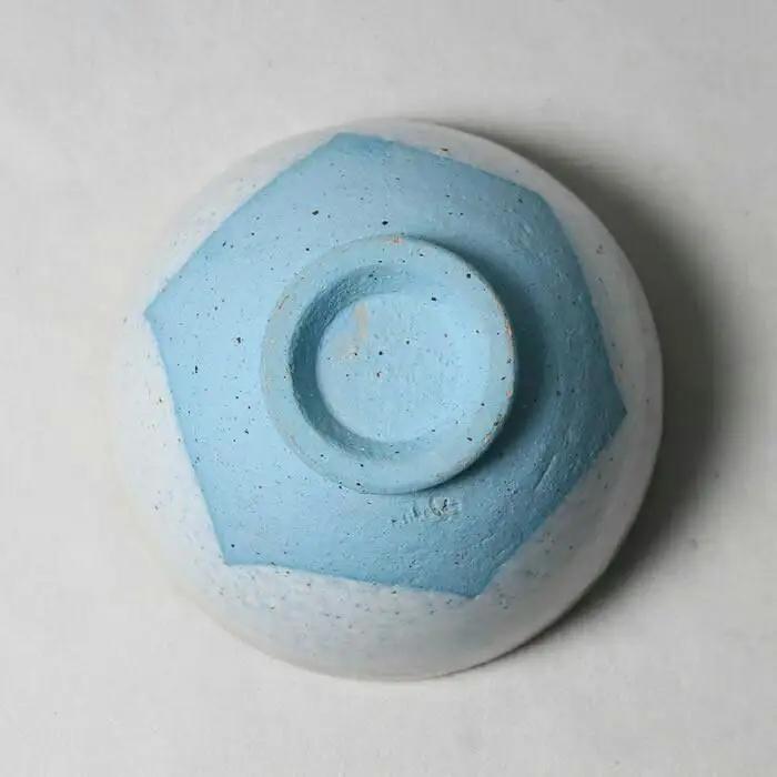 【ペアセット】信楽焼 潮騒（ブルー・ピンク）飯碗 お茶碗 (168575-40037434)