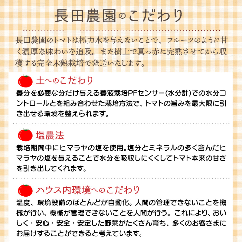 【福箱★2026】 トマトでハッピー！！長田農園の厳選トマト約1.4kg&トマトジュース720ml×1本 福箱 H004-176