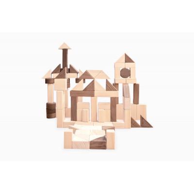 ふるさと納税 神戸市 桧のおもちゃ　IKONIH　Buildind Blocks DX　アイコニー　デラックス積み木 |  | 03