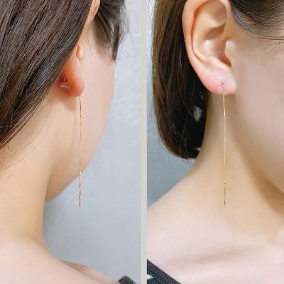 ふるさと納税 甲府市 K18　ゴールド　バー&チェーンアメリカピアスGMJ-1050 |  | 03