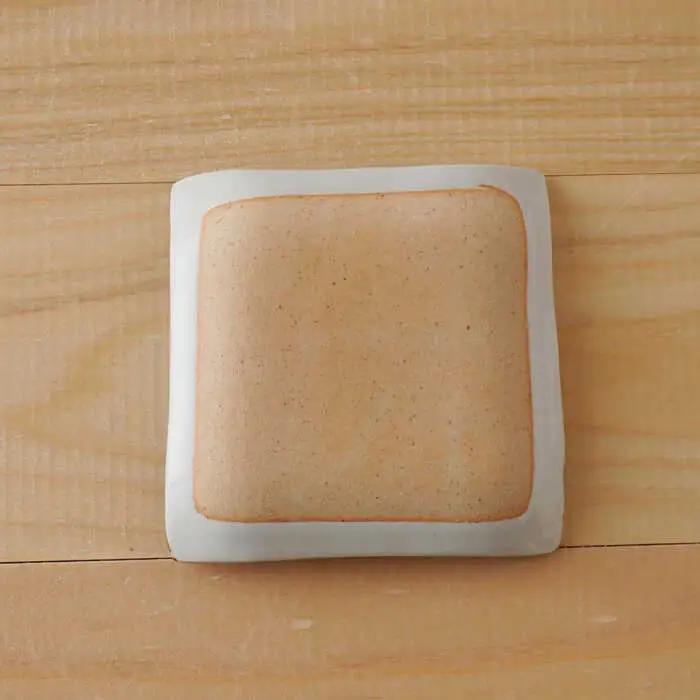 【波佐見焼】富岳 角小皿（青）5枚セット 食器【陶もと】[PE43] 波佐見焼