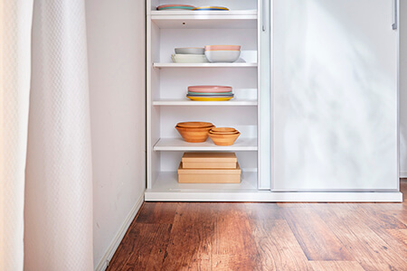 ダイニングボード 両ガラスタイプ 90cm幅 テミス【諸富家具】：C509-001