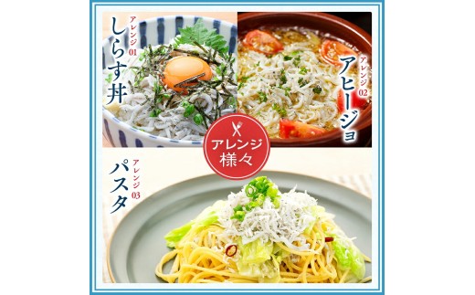 定期便 5ヶ月  鮮度抜群 海の玄米 子供用 釜揚げ しらす 1kg 個包装 計 5kg 新鮮 冷凍 シラス 熨斗 贈答 5回 高知県産 しらす ちりめん じゃこ しらす丼 しらす 定期便 MS100