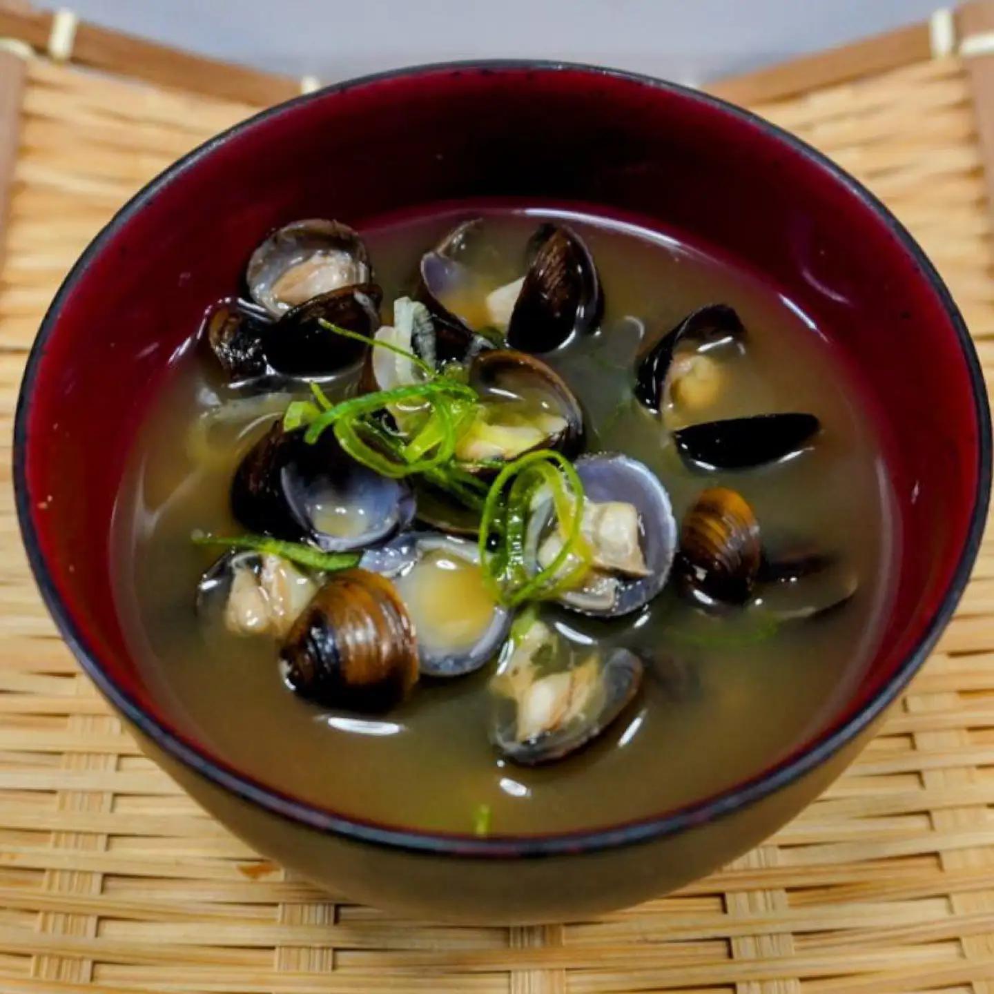 琵琶湖産しじみのレトルト味噌汁 1食入×15パック [TT001] / 蜆