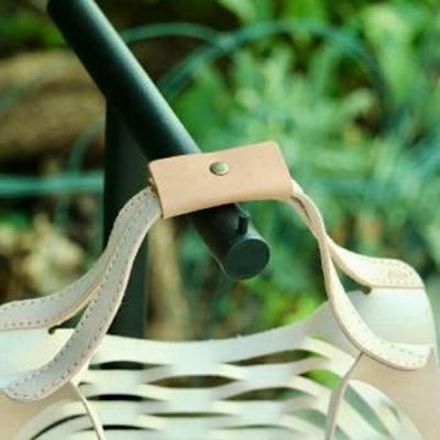 ふるさと納税 川崎市 SKLO 持ち手のカラーを選べる!床革のテイクアウトBAG【Natural】 |  | 03