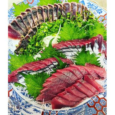 ふるさと納税 土佐市 ”生”かつおの藁焼きたたき食べ比べセット(生姜塩・タレ・薬味付き) |  | 01
