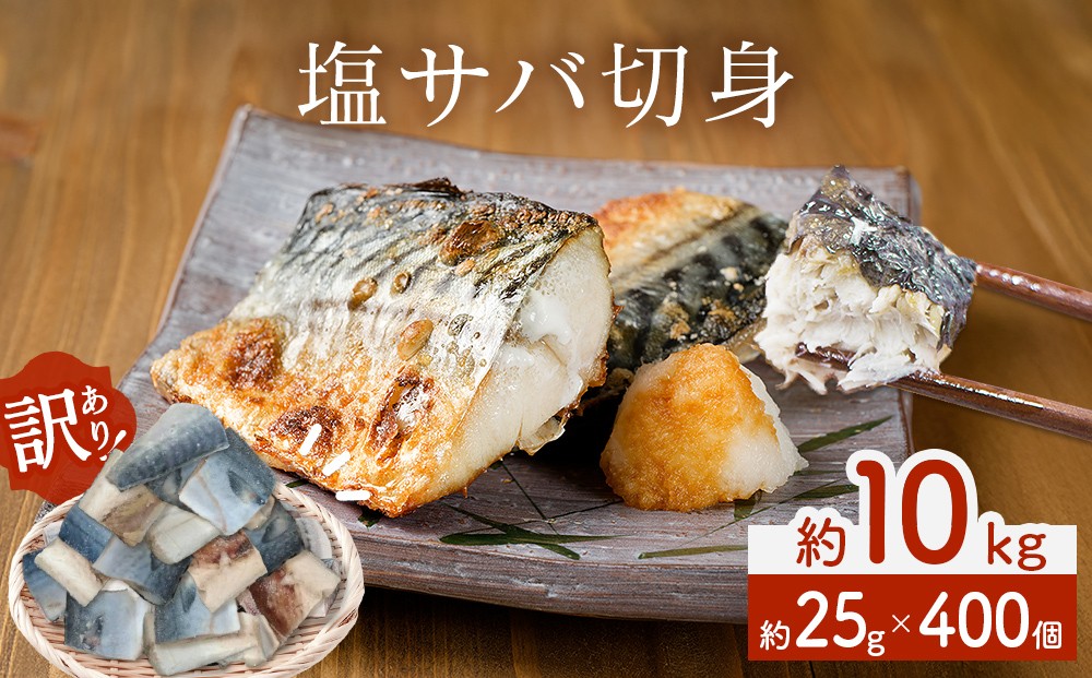 
            ＜訳あり＞ 塩サバ 切身 400個 冷凍 サバ 鯖 魚 真サバ 青魚 塩さば 切り身 規格外 ご家庭用 焼き魚 焼魚 おかず お弁当 焼くだけ 簡単調理 サバ フィレ わけあり 鯖フィレ サバフィレ フィーレ 不揃い 惣菜 冷凍ストック 宮城県 石巻 石巻市
          