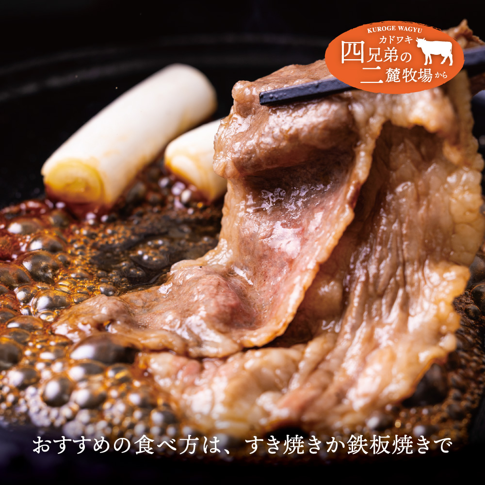A4･A5「二麓（にろく）霜降り」黒毛和牛（大判）切り落とし 1.5kg（250g×6）ニセコ連峰と鈴鹿山脈、二つの麓（ふもと）で育てた脂の質にこだわった美味しい霜降りをリーズナブルに_イメージ3
