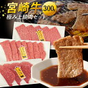 【ふるさと納税】宮崎牛 極み 上焼肉 セット ヒレ サーロイン ミスジ 300g 黒毛和種 焼き肉 BBQ 贈り物 肉質等級 4等級以上 日本食肉格付協会 格付 地域団体商標 宮崎県 延岡市 レグセントジョイラー株式会社 お取り寄せ 送料無料