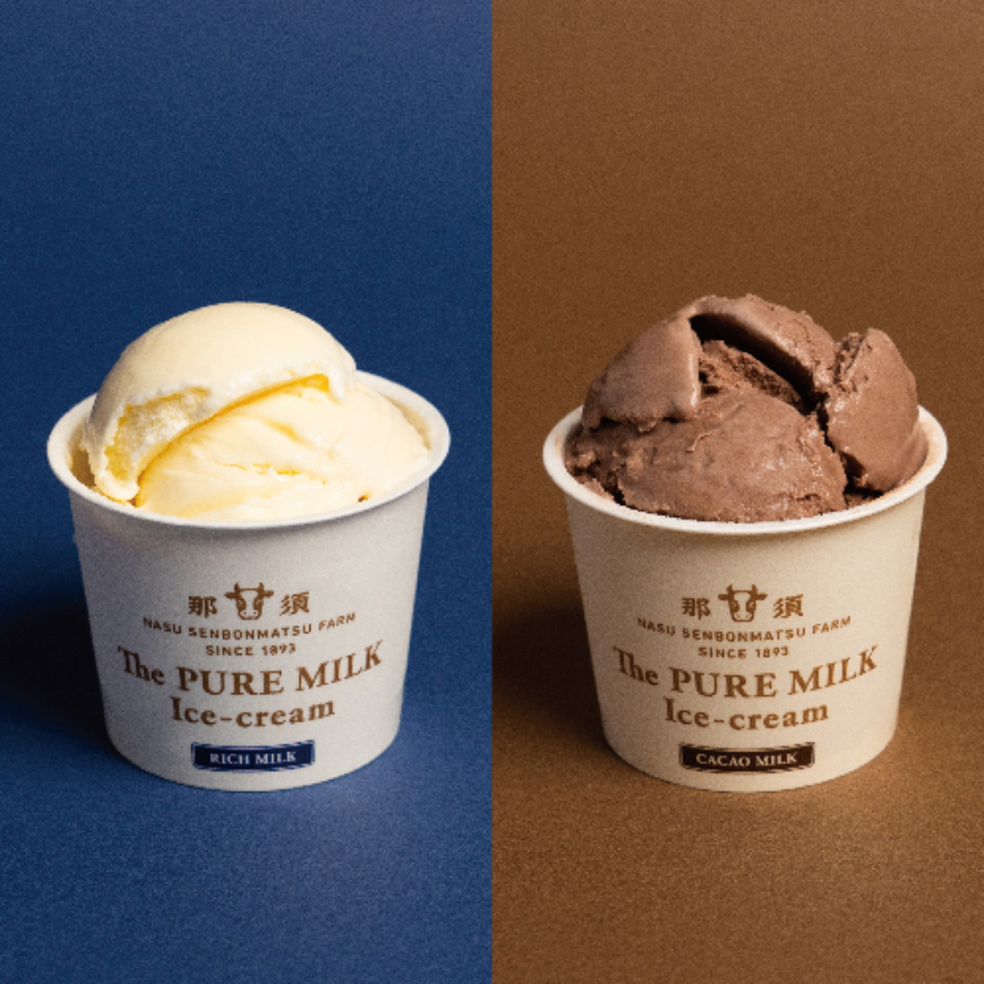 ＜那須　千本松牧場＞The PURE MILKアイスクリーム10個セット110ml/個×10個