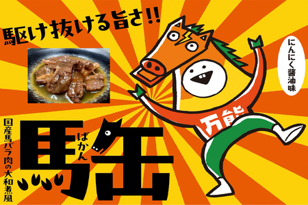 馬缶 150g×4缶｜会津若松市 会津 国産 馬肉 缶詰 かんづめ 非常食 備蓄品 おかず おつまみ 味付け [1118]