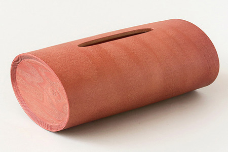 BUNACO　ティッシュボックス　SWING（さくら色）