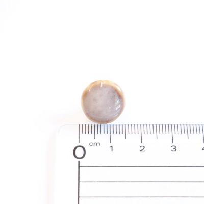 ふるさと納税 瑞浪市 【美濃焼】薄茶むらタイルピアス(直径15mm) |  | 03