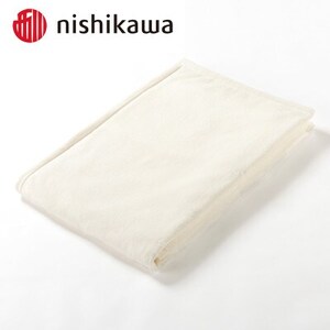 西川のシール織綿毛布　ホワイト　クイーン　200×210cm　FQ33301019/700【1445536】