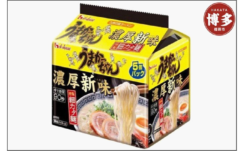 うまかっちゃん ＜濃厚新味＞　30食（5食入×6袋） 福岡市 豚骨ラーメン