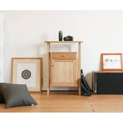 ふるさと納税 旭川市 旭川家具 山室家具製作所 PROTO(プロト) No.403 リビングボックス ナラ_00929