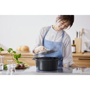 鍋 無加水鍋　ＣＯＴＯＣＯ　２６ｃｍ SMKSN-S26チャコールグレー