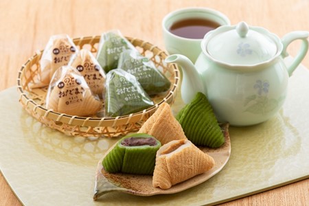 [K040] 能登銘菓　宇治抹茶＆黒蜜きな粉おだまきセット