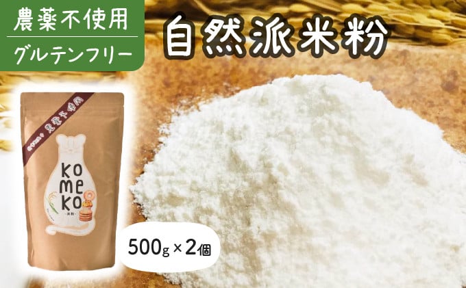 
            ⼤浜農園 ⾃然派⽶粉 1kg 農薬不使⽤＆グルテンフリー【お菓子・焼き菓子・グルテンフリー・米粉・パンケーキ】
          