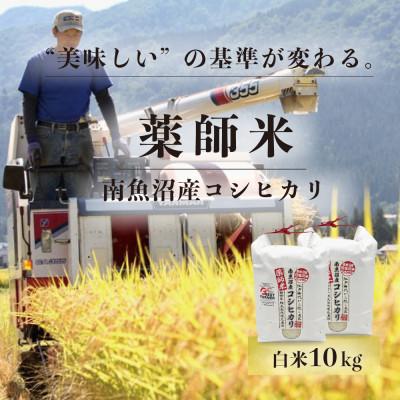 ふるさと納税 南魚沼市 【令和8年新米予約】【南魚沼市食味コンテスト優秀賞】南魚沼産コシヒカリ 白米10kg(5kg×2袋)
