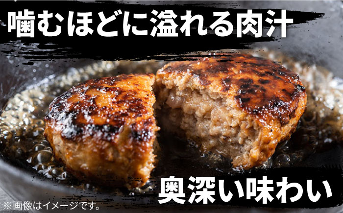 【溢れる肉汁】長崎和牛100％使用生ハンバーグ150g×6個 計900g / 長崎和牛 湯煎 ふっくらハンバーグ 黒毛牛肉100% / 南島原市 / 原城温泉 真砂 [SFI001]