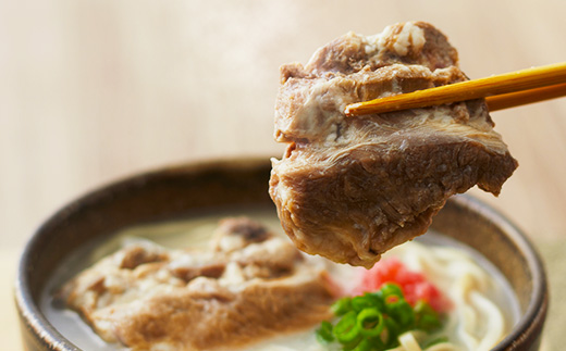 ★沖縄そば金太郎★こだわり豚骨スープ！ソーキそば＋三枚肉そば【8食セット】【価格改定Y】