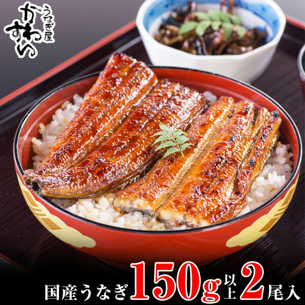 国産うなぎ蒲焼き大サイズ2本セット