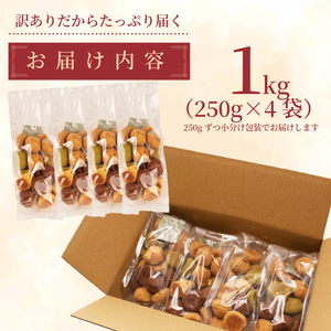 訳あり おからクッキー 1kg （ オレンジ 抹茶 チョコ シナモン チーズ ） 5種類 食べ比べ クッキー ソフトクッキー おから  スイーツ デザート 豆乳 豆乳クッキー ヘルシー 食物繊維 子ど
