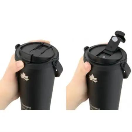 TW 真空断熱 タンブラー BK 480ml 保冷・保温対応のステンレスタンブラー 81286131【1745320】