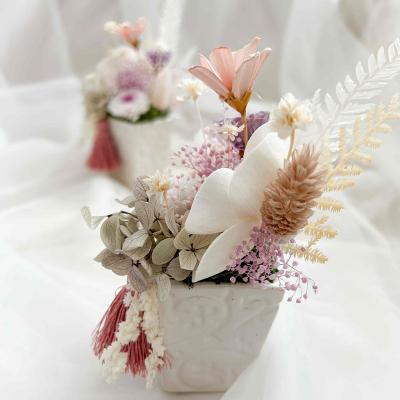 ふるさと納税 赤磐市 プリザーブドフラワーの仏花 「想花(おもいばな)」 2個セット フラワー [NO5765-1563] |  | 01
