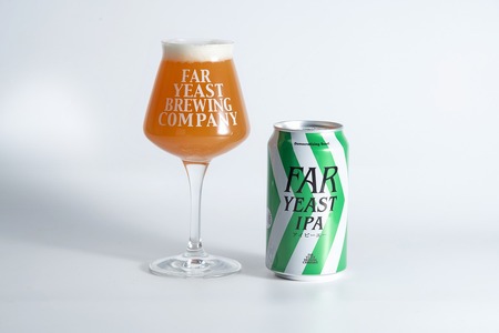 【贈答用】ロゴ入りグラスとFar Yeast 定番3本セットのギフトボックス