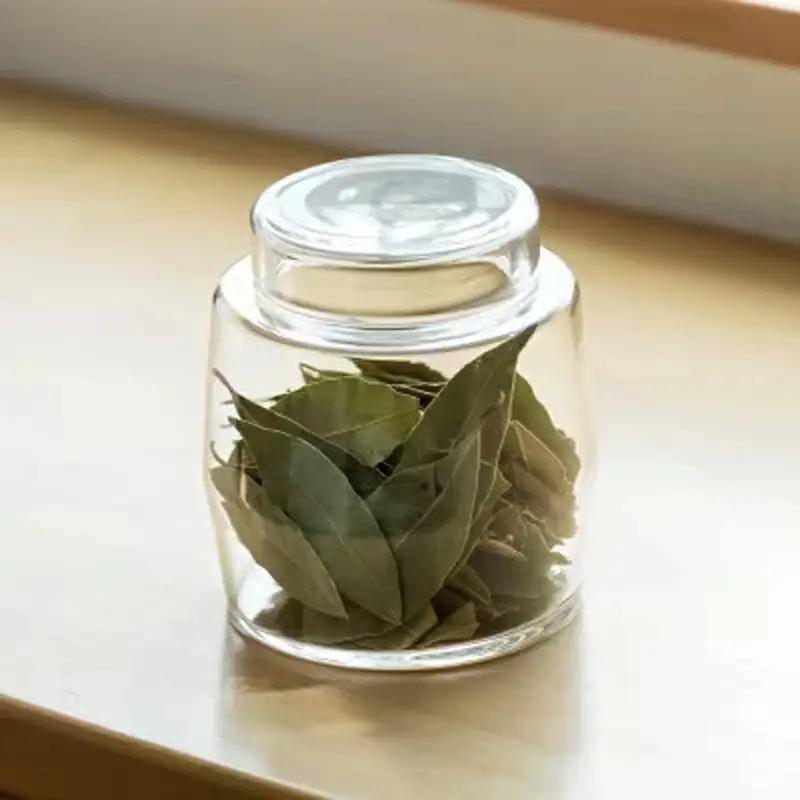 ガラスキャニスターDEGREE A(500ml) ／ ガラス 硝子 キャニスター DEGREE ハンドメイド 耐熱 一生もの 職人 こだわり JIDA デザインミュージアムセレクション 茨城県 五霞町
