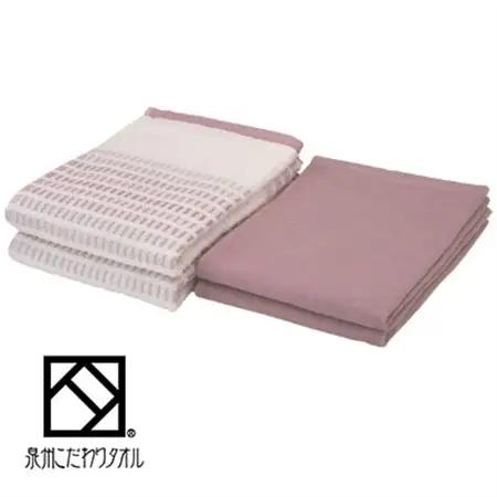 バスタオル4枚セット(パイルバスタオル2枚・ガーゼバスタオル2枚)泉州こだわり　暮らしにより添う【1210723】