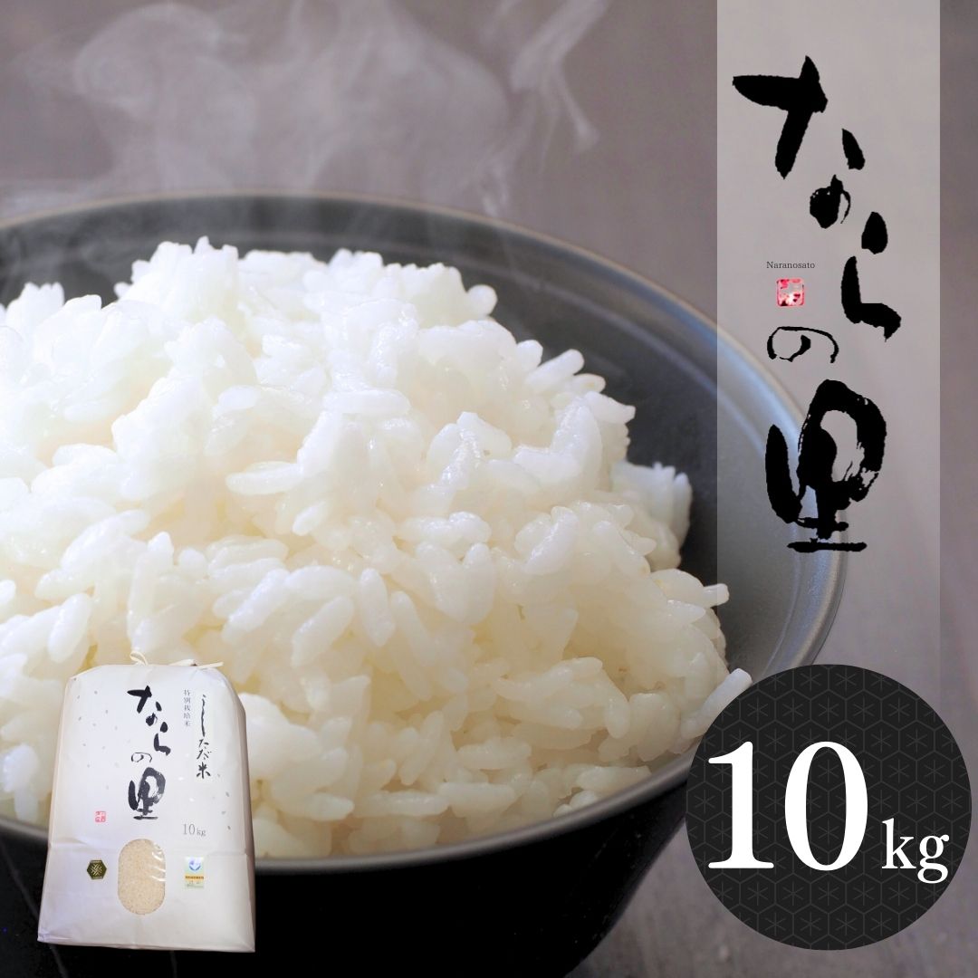 【ふるさと納税】新米 新潟県産コシヒカリ「ならの里」10kg 特別栽培米 令和7年産米 新潟県三条市下田産 こしひかり [農事組合法人ならやま]【026S038】