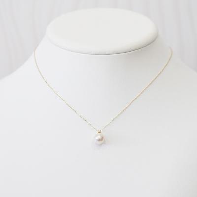 ふるさと納税 天草市 あこや真珠 ネックレス 8-8.5mm ホワイトピンク ダイヤモンド K10YG _S085-545 |  | 02