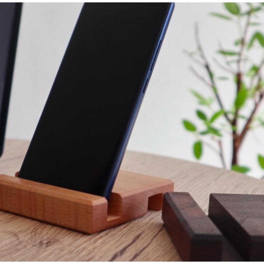 【ふるさと納税】銘木スマホスタンド 2種セット | 木製 木製インテリア 木製小物 木製置物 デスク用品 スマホスタンド 銘木 手作り 贈り物 プレゼント 人気 おすすめ 送料無料