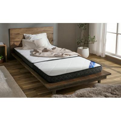 ふるさと納税 大河原町 シングル三つ折りポケットコイルマットレス 11cmホワイト アイリスオーヤマ[53752694] |  | 02