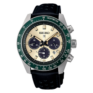 SEIKO 腕時計 プロスペックス 【 SBDL115 】 ソーラー クロノグラフ ／ スピードタイマー メンズ ブラック 皮革 バンド セイコー 時計 ウォッチ ウオッチ ブランド プレゼント 信州