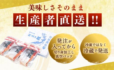 A4021 塩引 鮭 切り身 9切 （1パック 3切入り）新潟県 村上市 切身 鮭塩 国産