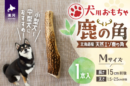 犬用「鹿の角」Ｍサイズ×1本[53-1348]