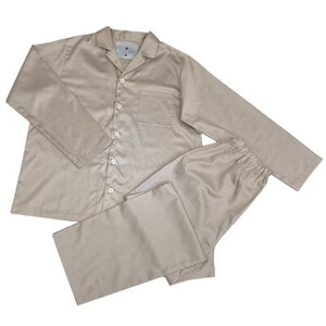 【シングル】プレミアムカバー35cm巾シーツ・掛・枕＆パジャマ(男女兼用Lサイズ)4点セット　色SP【1215962】