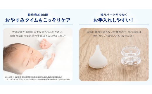 【コンビ】ミスト付き電動鼻吸い器 NS13JP 119734 鼻水 吸引 鼻水吸引 鼻水吸引器 鼻吸い 鼻すい 鼻吸 うるおいミスト 電動 風邪 かぜ 風邪対策 衛生 衛生用品 赤ちゃん 赤ちゃんグッ