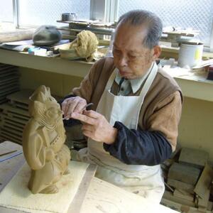 鍾馗さま（大）鬼瓦を作る職人『鬼師』が一つ一つ心を込め手作り