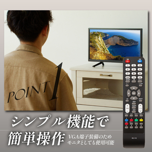 テレビ 19V型 ハイビジョン 液晶テレビ 家電 ダイコーアペックス (AP1910BJMK3)  壁掛けテレビ 置き型テレビ 国産テレビ 19V型テレビ