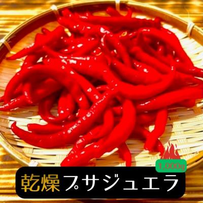ふるさと納税 熊野市 【テレビで紹介されました】【熊野唐辛子】プサジュエラ(乾燥) 1000g